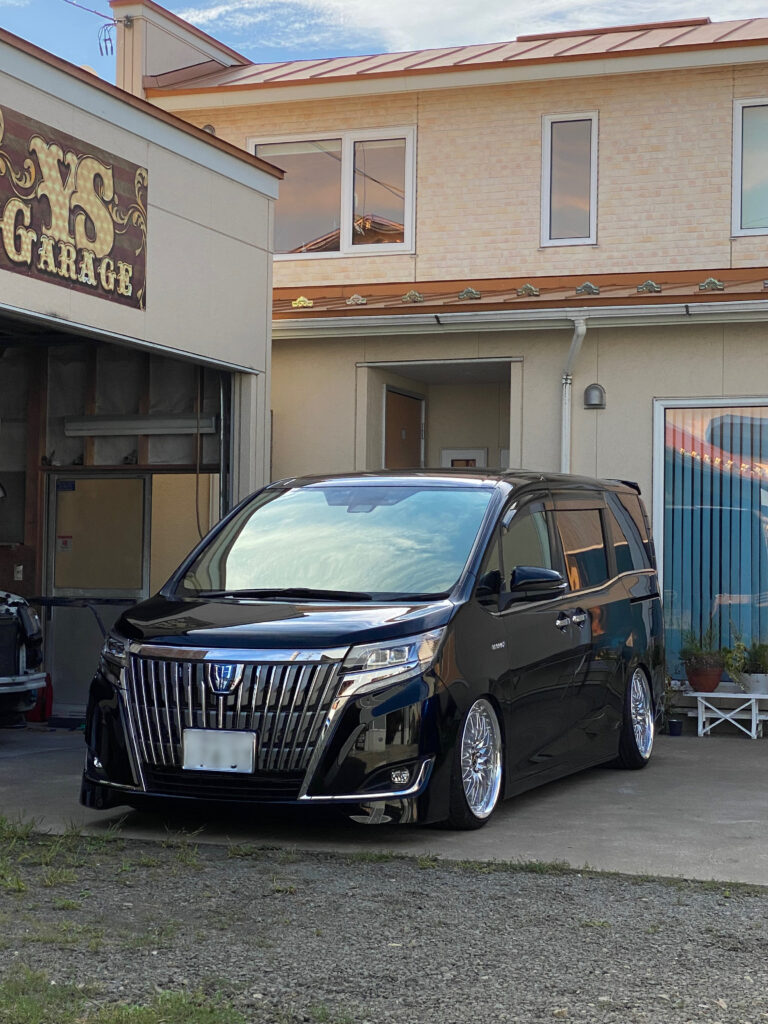 トヨタ エスクァイア エアサス・ホイール取付 エアフォース ワーク Air Force Suspension WORK VS XV トヨタ エスクァイア エアサス・ホイール取付 エアフォース ワーク Air Force Suspension WORK VS XV